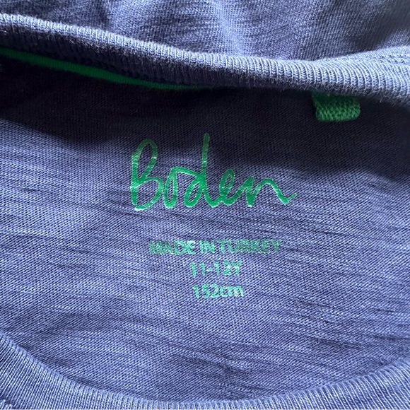 Boden | "Love Dream Imagine Best Day Ever" Long Sleeve Graphic Tee | Size 11-12Y - Picture 4 of 6